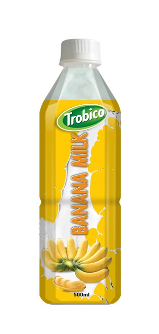 687 Trobico Banana milk pet bottle 500ml